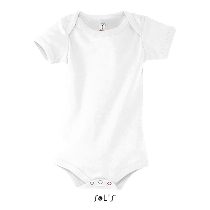Body pour bébé à personnaliser BAMBINO Blanc 1